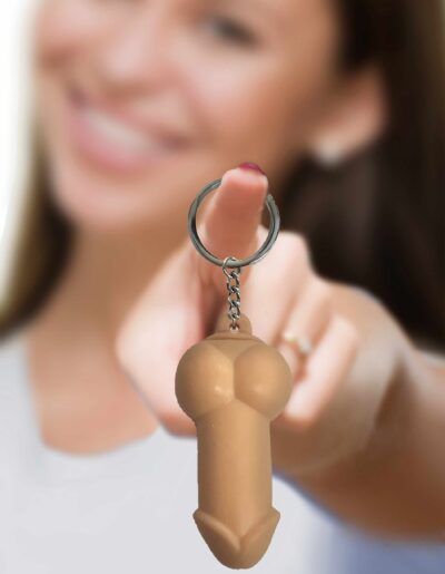 Super Fun Key Chain Squishy Penis