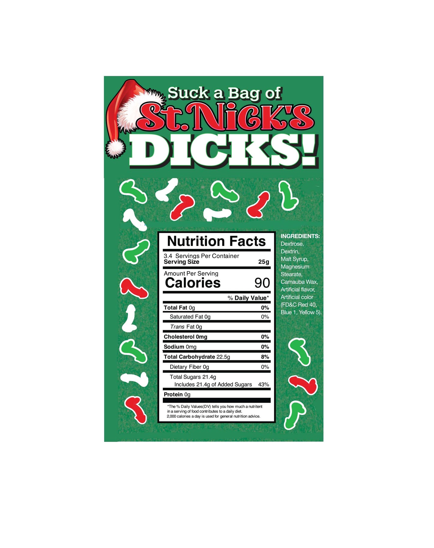 St. Nick's Dicks 3oz Bag