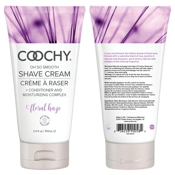 Coochy Shave Cream Floral Haze 3.4 Oz