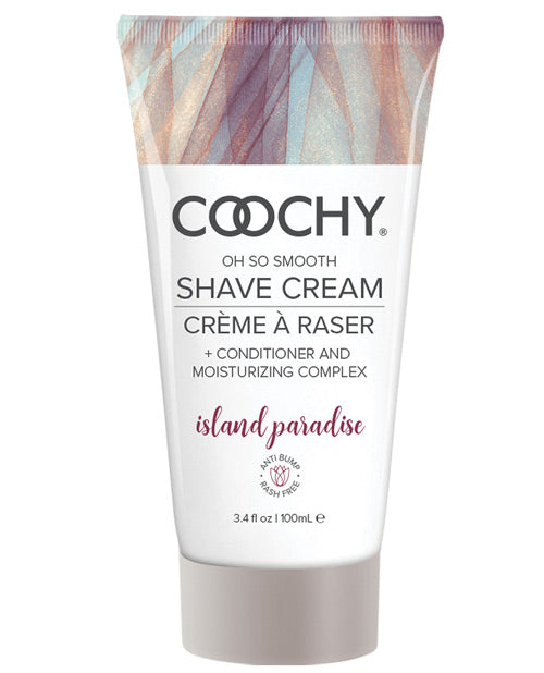 Coochy Shave Cream Island Paradise 3.4 Oz