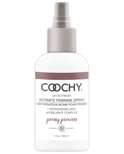 Coochy Intimate Feminine Spray Peony Prowess 4 Oz