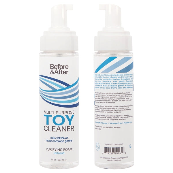 Before & After Toy Cleaner Foaming 7oz