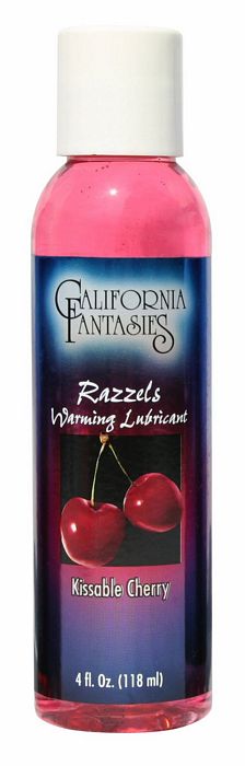 Razzels Cherry Warming Lubricant 4 Oz