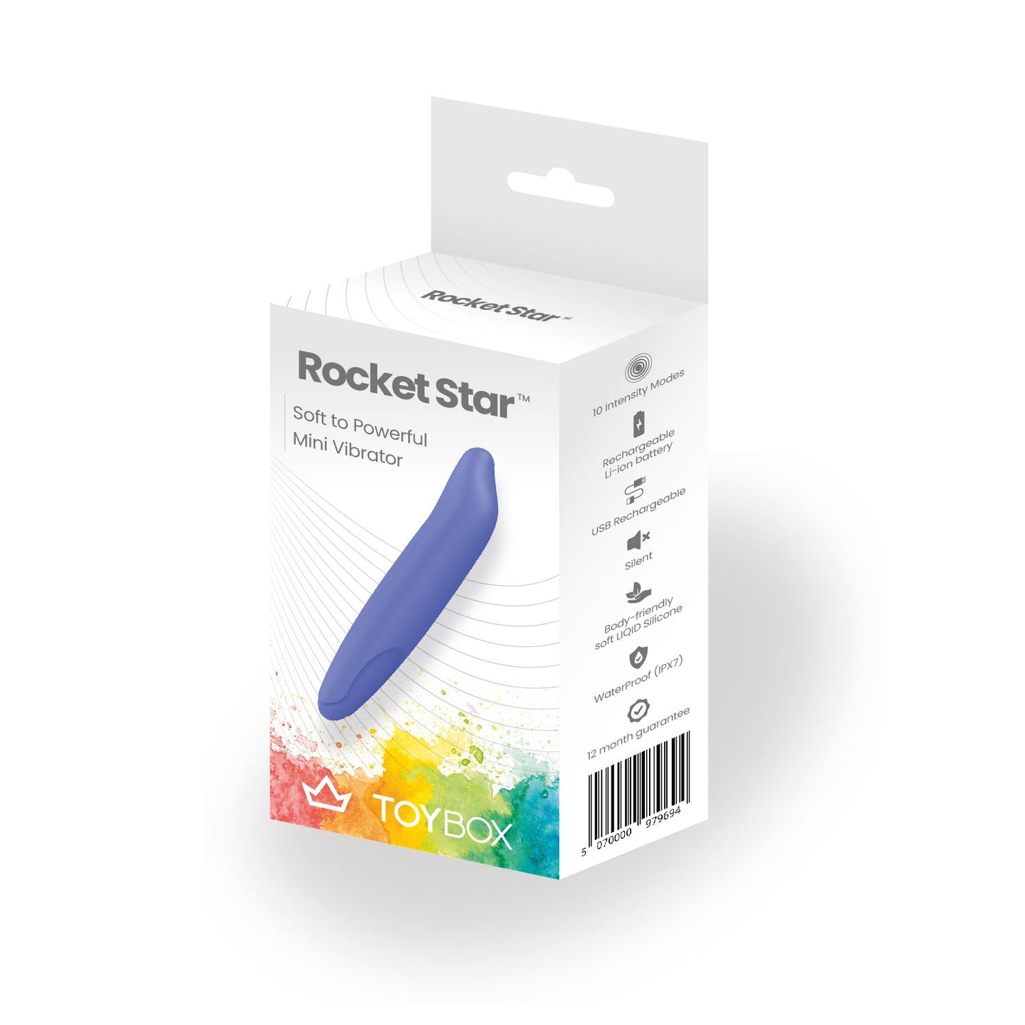 Rocket Star Soft To Powerful Mini Vibrator