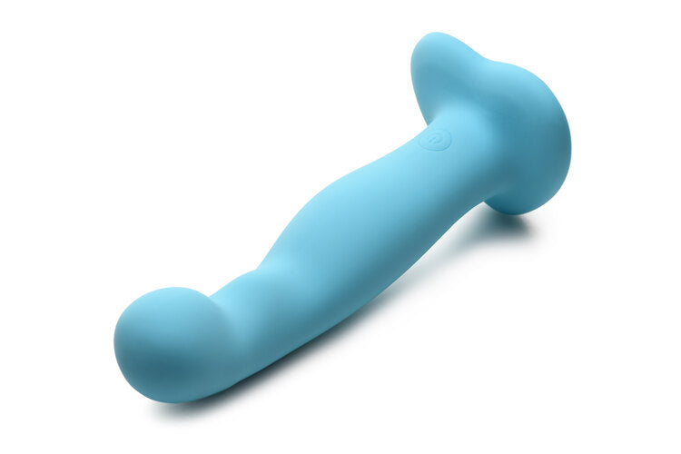 Simply Sweet Vibrating Thick Silicone Dildo W/ Remote