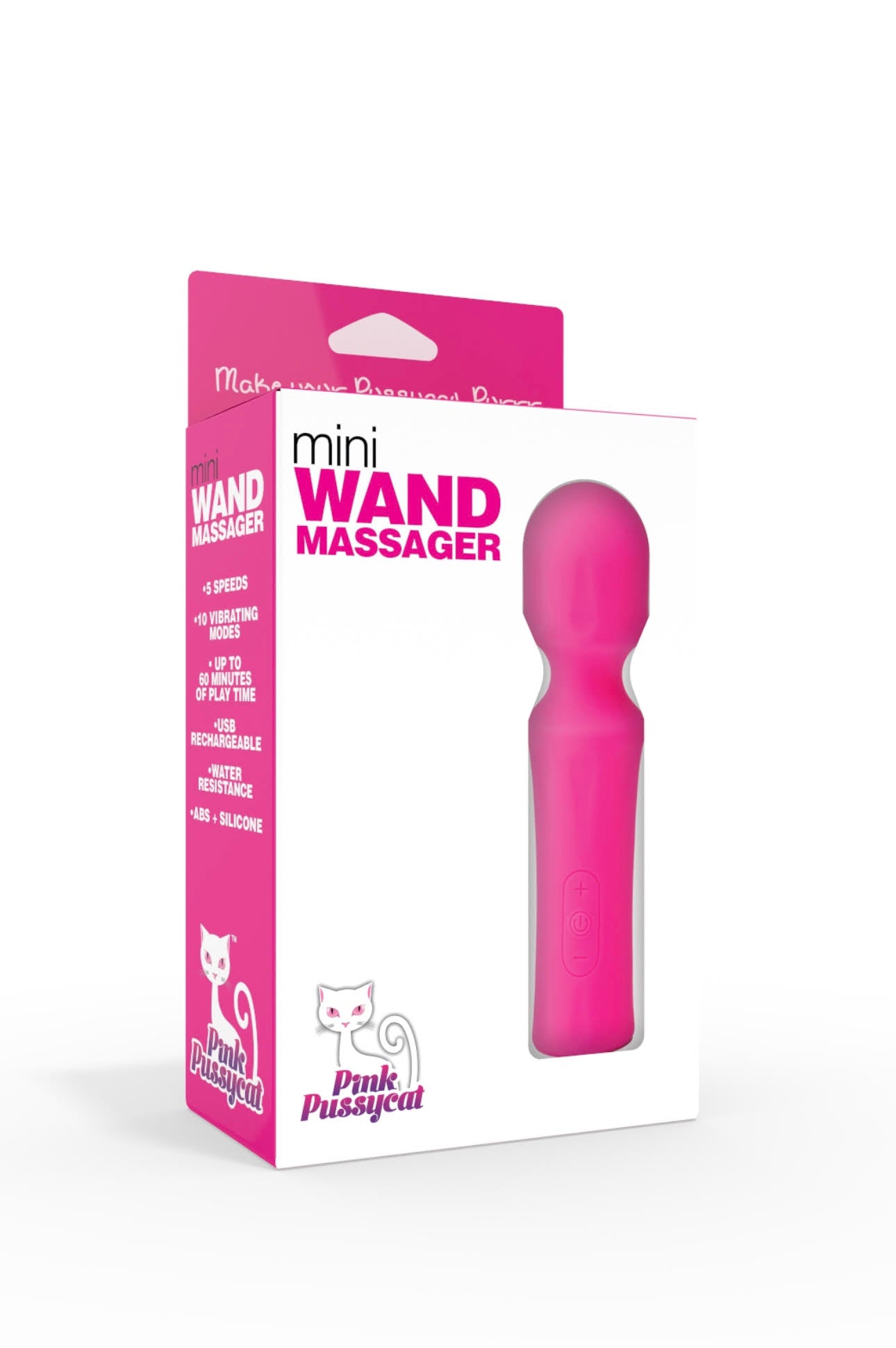 Pink Pussycat Mini Wand