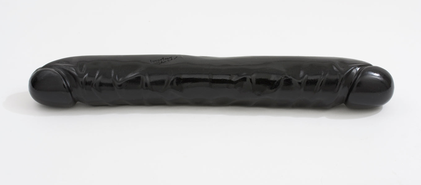 Jr. Veined Dbl Header-black 12in Cd