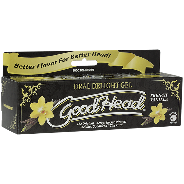 Goodhead Oral Delight Gel 4 Oz French Vanilla