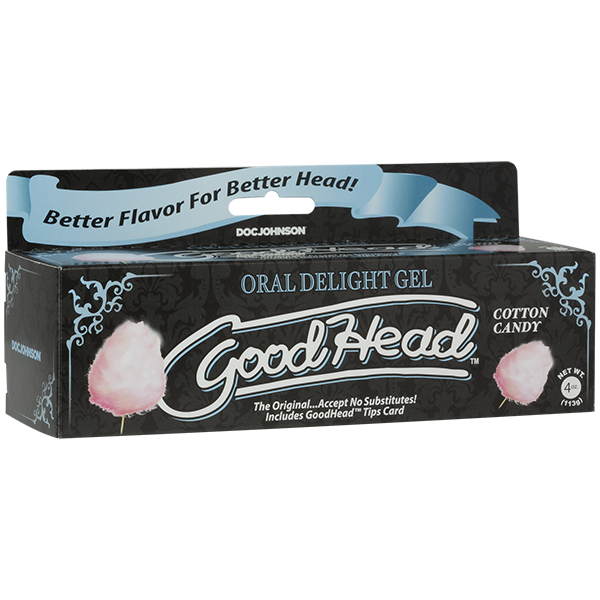 Goodhead Oral Delight Gel 4 Oz Cotton Candy