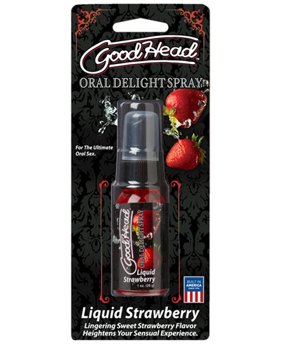 Goodhead Liquid Strawberry Spray 1 Oz-cd