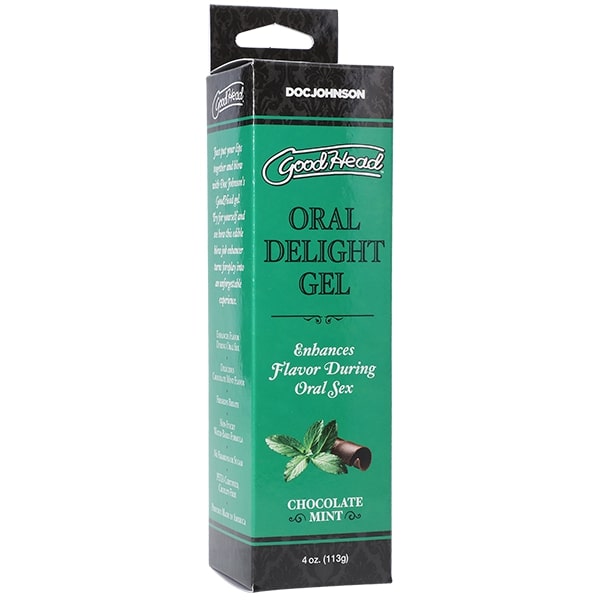 Goodhead Oral Delight Gel 4 Oz Chocolate