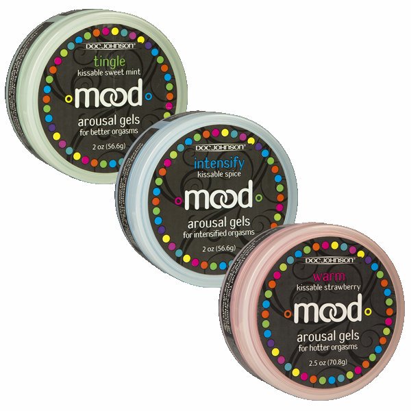 Mood Arousal Gels 3 - 2 Oz Jars (bu)