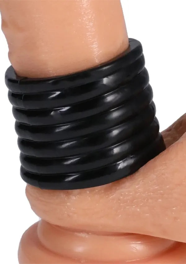 Rock Solid Cock Cage Black