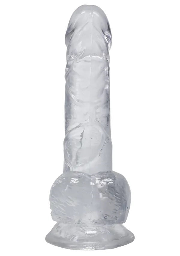 In A Bag Dick 6 Inch Clear