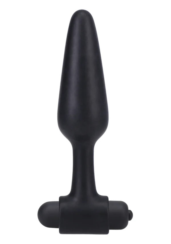 In A Bag Butt Plug 5 Black Vibrating "