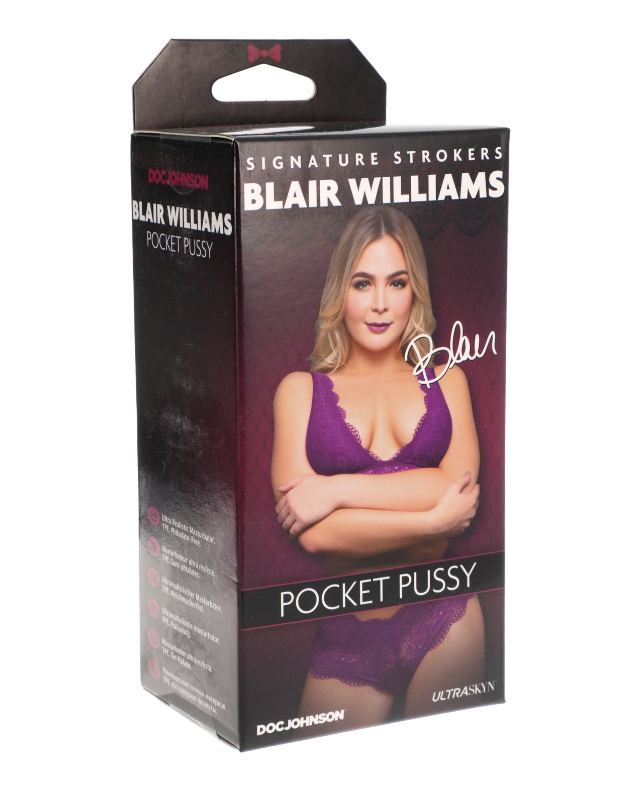 Signature Strokers Blair Williams Ultraskyn Pocket Pussy Vanilla