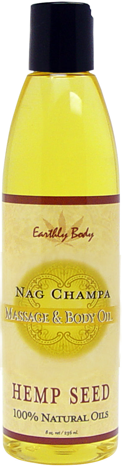 Massage & Body Oil Nag Champa 8 Oz