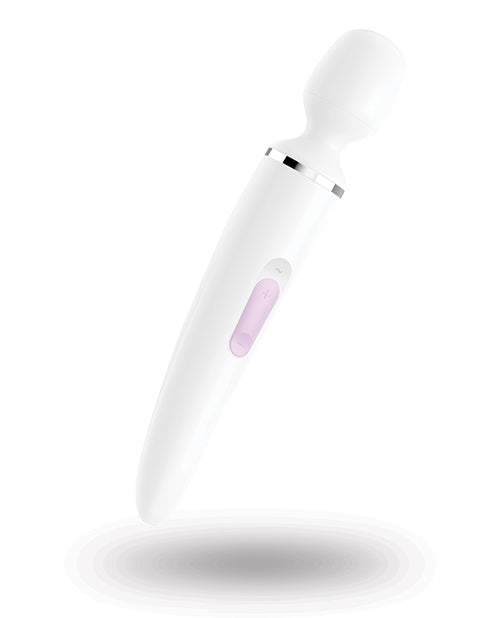 Satisfyer Wand-er Woman White/ Chrome