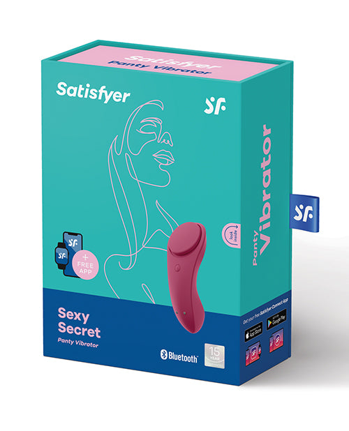 Satisfyer Sexy Secret Wine Red