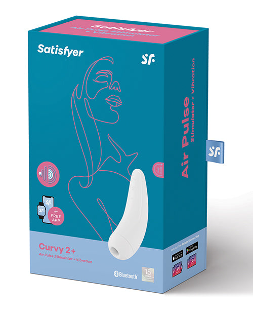 Satisfyer Curvy 2+ White W/ App