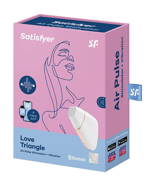 Satisfyer Love Triangle White W/ App