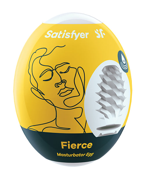 Satisfyer Fierce Masturbator Egg Yellow