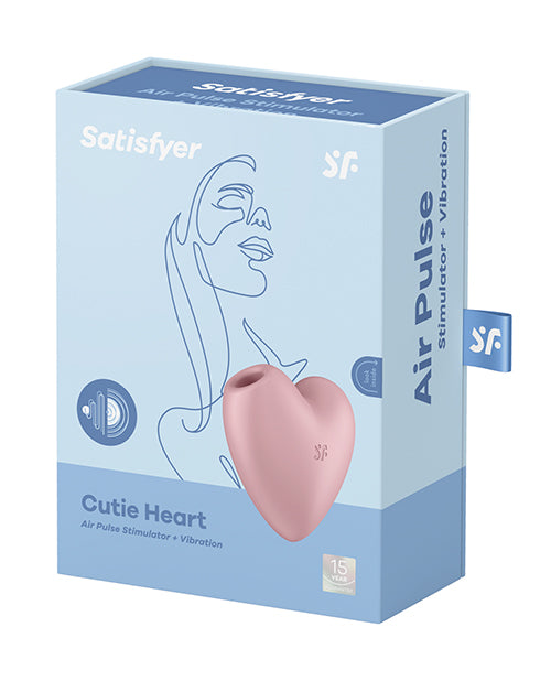 Satisfyer Cutie Heart Light Red