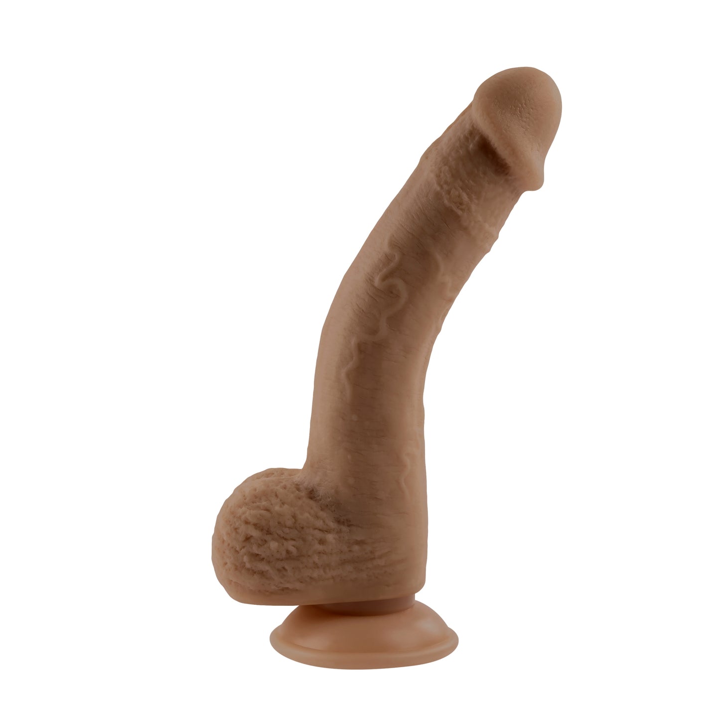 Selopa 7 In Natural Feel Flexskin Dildo Dark