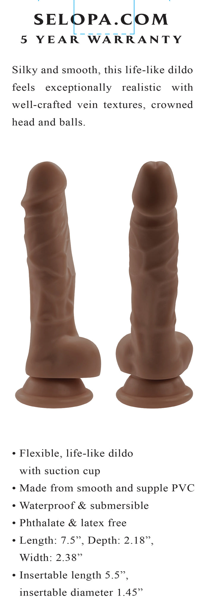 Selopa 6 In Dildo Dark