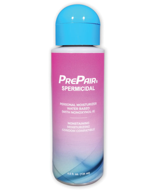 Pre Pair Spermicidal Lube 4.5 Oz Water Based