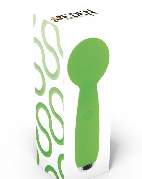 Petites Lil Exclaim Mini Wand Vibrator Green