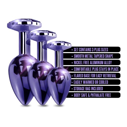 Nixie Metal Plug Trainer Set Purple Metallic