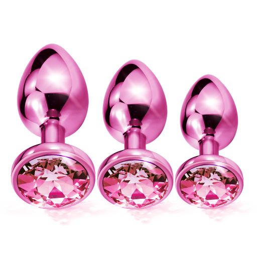 Nixie Metal Plug Trainer Set Pink Metallic