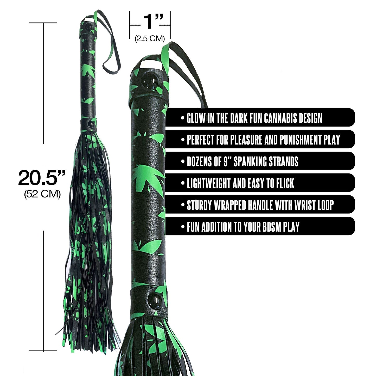 Stoner Vibes Flogger Glow In The Dark Chronic Collection