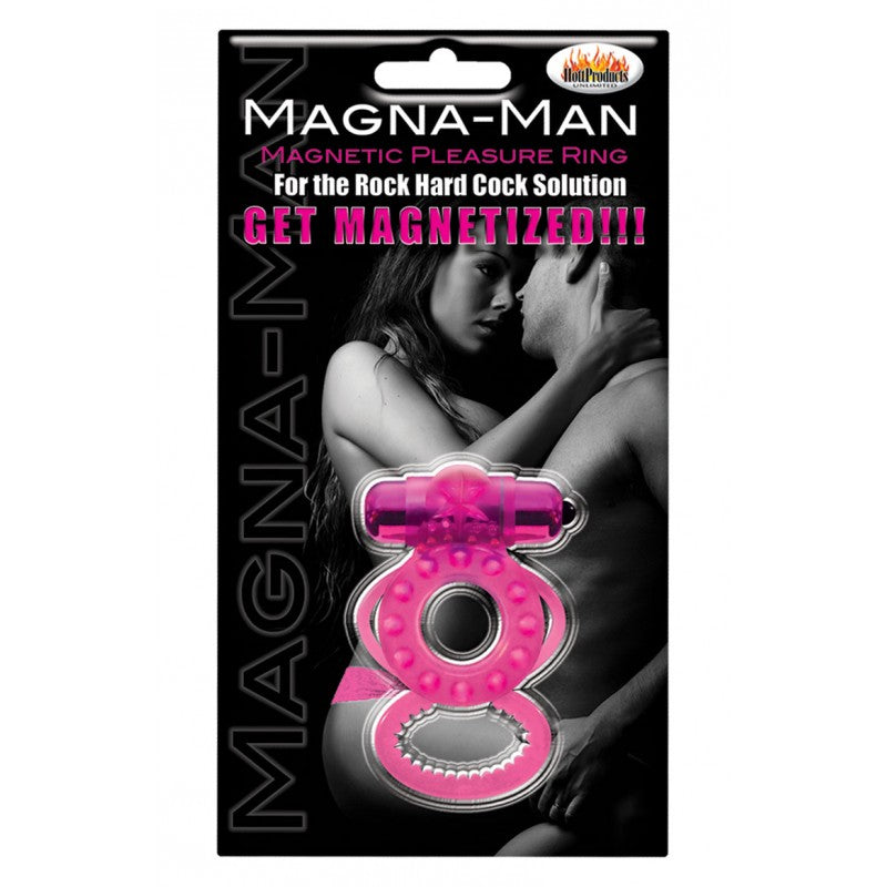 Magna Man Magnetic Ring Magenta