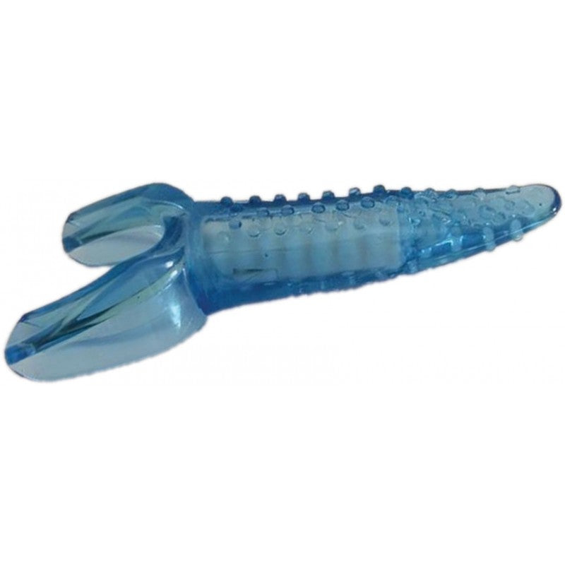 Tongue Star Deep Diver Blue Vibrating Tongue With Motor