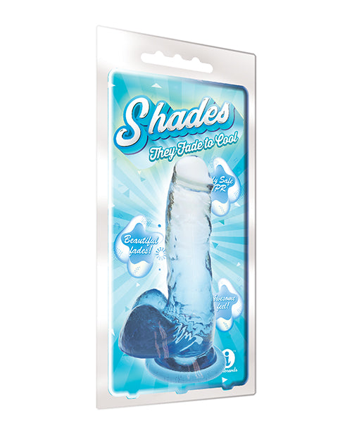 Shades 7in Jelly Gradient Dong Blue