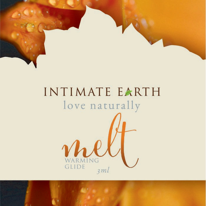 Intimate Earth Melt Warming Glide Foil Pack 3ml (eaches)