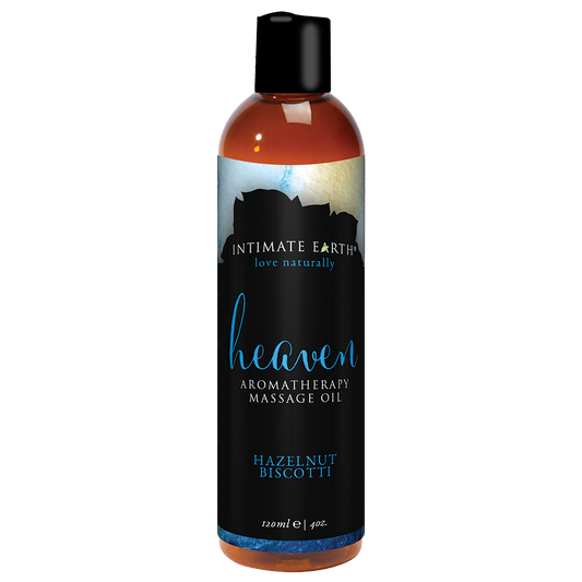 Intimate Earth Heaven Massage Oil 4 Oz