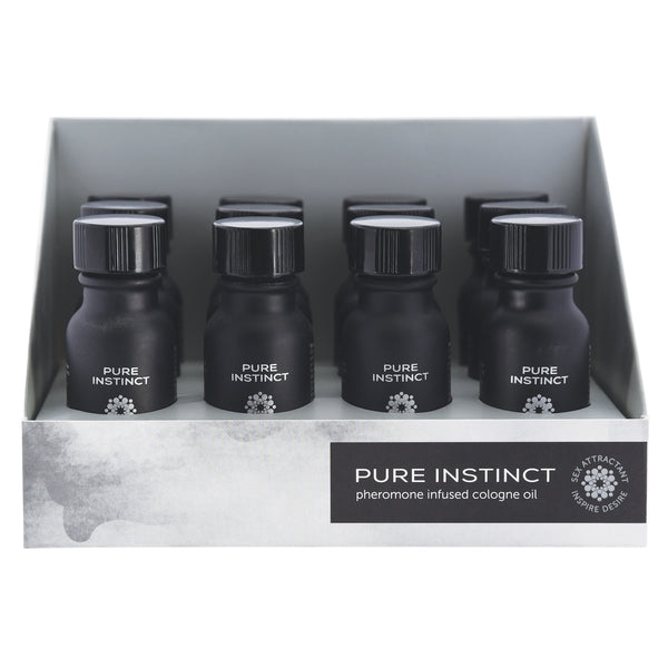 Pure Instinct Pheromone Oil Cologne For Him 15ml 12 Pc Display