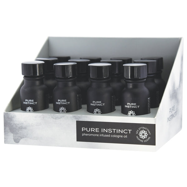 Pure Instinct Pheromone Oil Cologne For Him 15ml 12 Pc Display