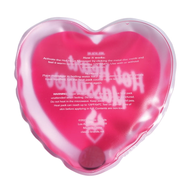 Hot Heart Warmer Massager Pink