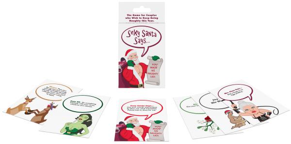 Sexy Santa Says Naughty Card Game