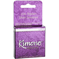 Kimono Microthin Large 3pk