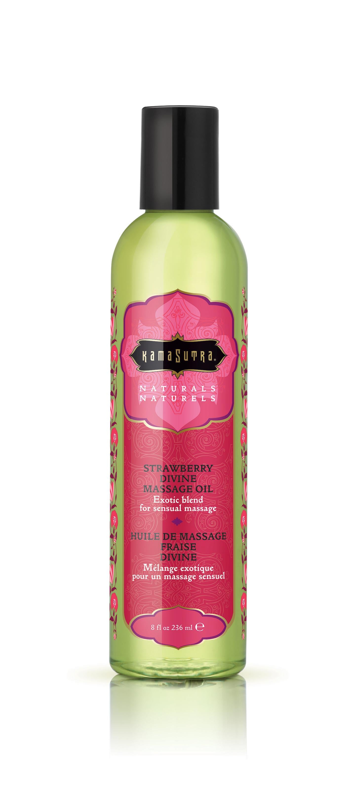 Naturals Massage Oil Strawberry