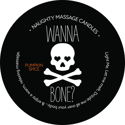 Wanna Bone Pumpkin Spice Massage Candle