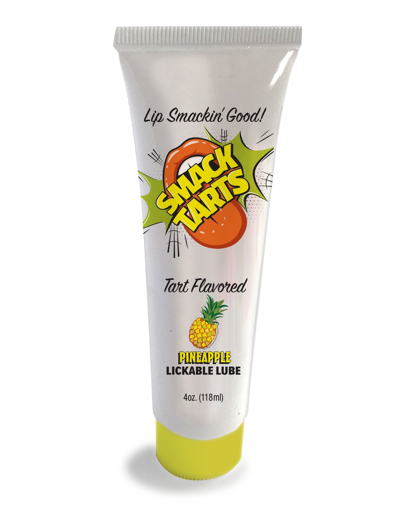 Smack Tarts Lickable Lube Sour Pineapple 4 Oz