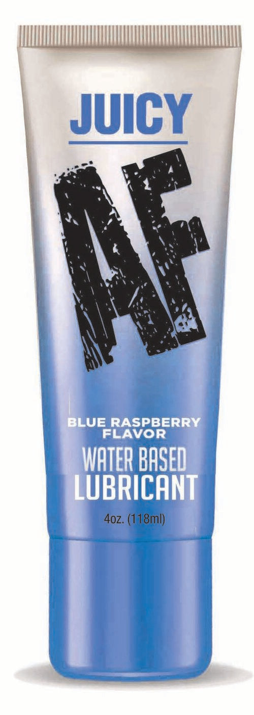 Juicy Af Lube Blue Raspberry 4 Oz