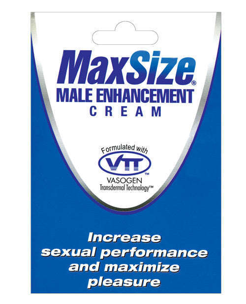 Max Size Cream Pack Sold By Eaches