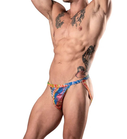 Your Lace Or Mine Jock Multi Color L/xl